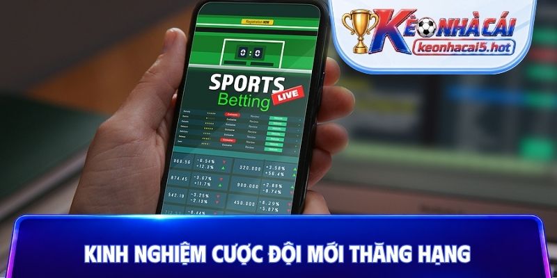 Kinh nghiệm cược đội mới thăng hạng