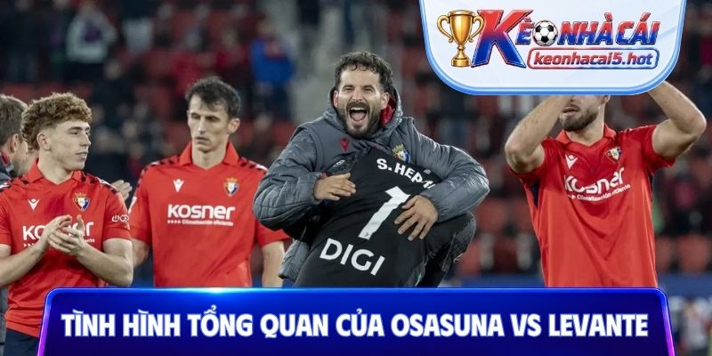 Phân tích tình hình tổng quan của Osasuna vs Levante