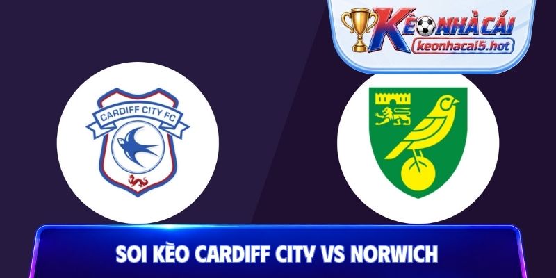 Soi Kèo Cardiff City Vs Norwich, 01h00 26/08, League Cup
