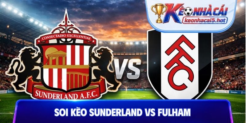 Soi Kèo Sunderland Vs Fulham, 20h00 30/08, Ngoại Hạng Anh