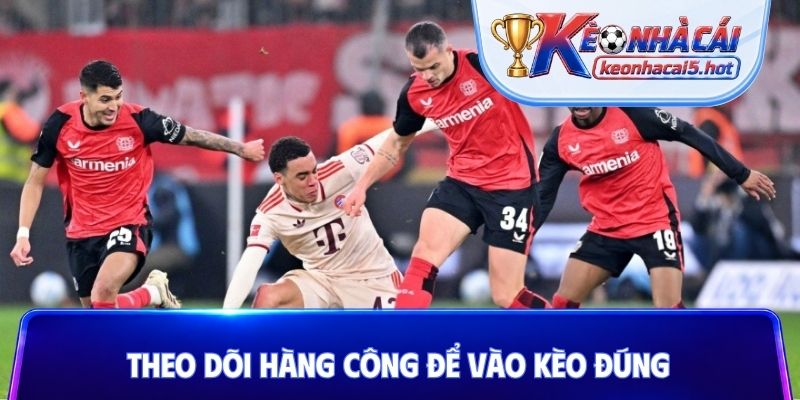 Theo dõi hàng công để vào kèo đúng