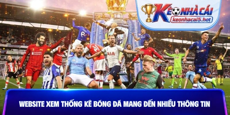 Website xem thống kê bóng đá mang đến nhiều thông tin